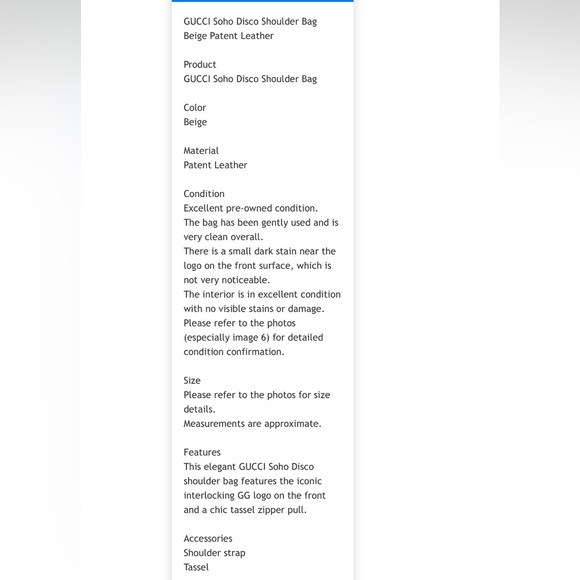 Gucci Brown Leather Crossbody Bag with Tassel - Picture 8 of 8